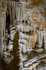 Detail einer Tropfsteinhöhle