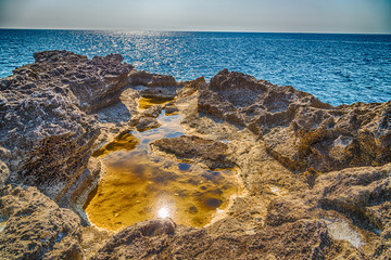 Salento coast of the Ionian Sea