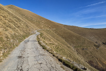 Strada di montagna