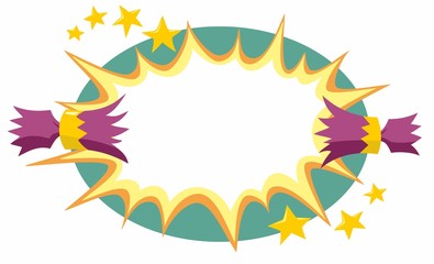 Christmas Cracker Opens Background