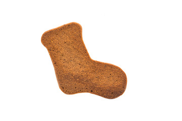 gingerbread Christmas stocking