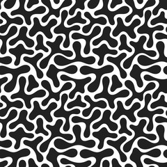 Abstract background - black and white spotty background