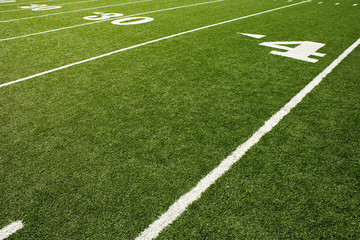 Fototapeta na wymiar American football field