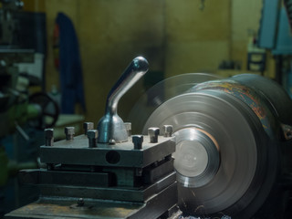 metalworking industry: finishing metal lathe, spinning, a hobby