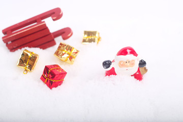 Santa accident