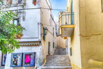 shops in the historic center of Otranto