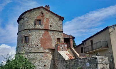 Obraz premium Il borgo di Montefollonico