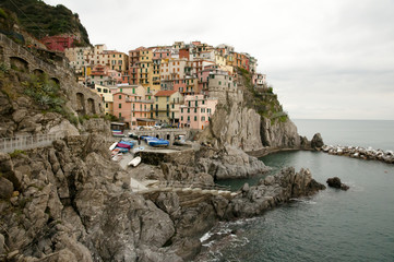 Fototapeta na wymiar Manarola - Cinque Terre - Italy