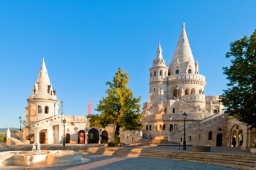 The so called Fisherman's Bastion, Budapest, Hungary