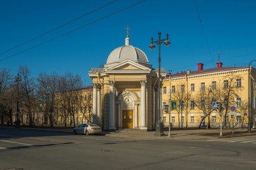 Obraz premium Chapel of St. Grand Prince Vladimir of Kiev in St. Petersburg