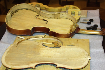 manufacturing violin