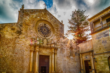 The Cathedral in historic center of Otranto