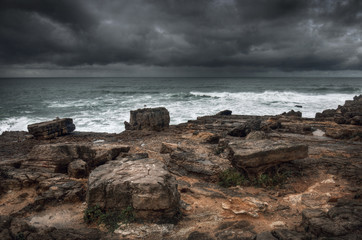 Fototapeta na wymiar Stormy Seascape