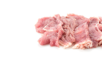 slice pork
