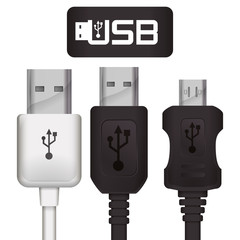 Usb icon design 