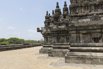 Fototapeta na wymiar Prambanan temple near Yogyakarta on Java island, Indonesia