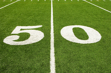 Fifty yard line