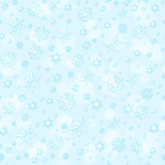 seamless pattern snowflakes background