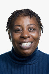 Obraz premium Portrait of a mid adult woman