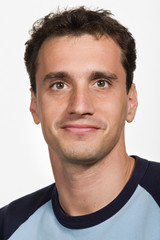 Fototapeta premium Portrait of mid adult Caucasian man