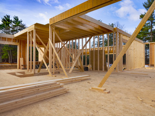 New house construction