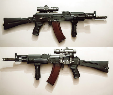 AK-105 assault rifle.