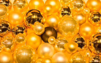 Many Christmas Baubles