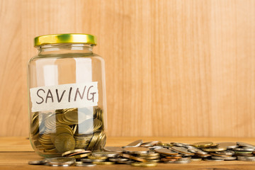 Money coin deposit of save money