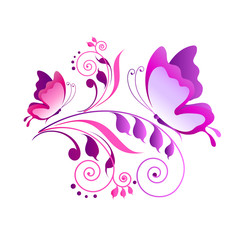 butterflies design