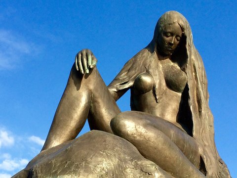Bronzefigur Loreley