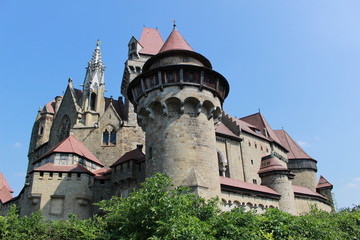 Fototapeta na wymiar The Castle in Leobendorf, Austria