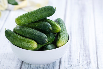 Some small Cucumbers