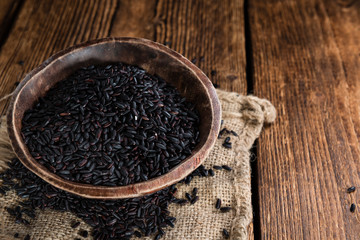 Uncooked Black Rice