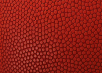 basketball macro orange texture