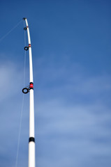 Fishing pole in the sky