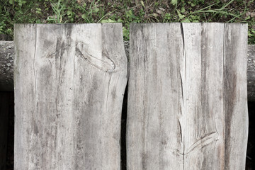 Two big planks wood texture background