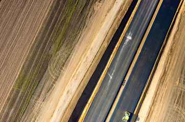 New road construction