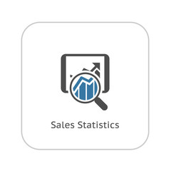 Obraz premium Sales Statistics Icon. Business Concept.