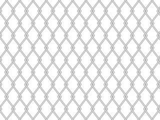 Chainlink fence.