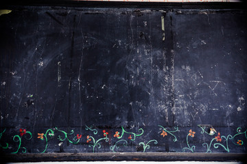 Old blackboard