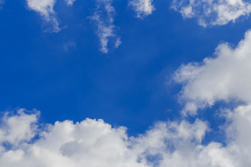 abstract cloud on blue sky