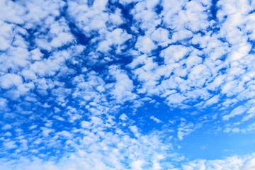 blue sky with cloud