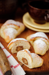 Marzipan Yeast Rolls