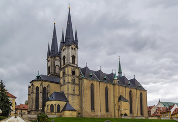 Obraz premium Church of St. Nicolas, Cheb, Czech republic