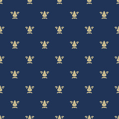 Seamless pattern with royal lily texture