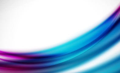 Colorful wave line, abstract background with light and shadow effects