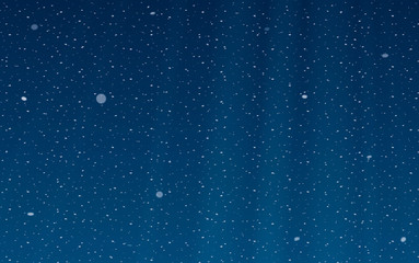 Fototapeta premium Snowfall - Illustration Vector AI EPS (version 10) file, contains transparencies. Remove bottom layer and use in front of your own picture. Instant snowing anywhere :)