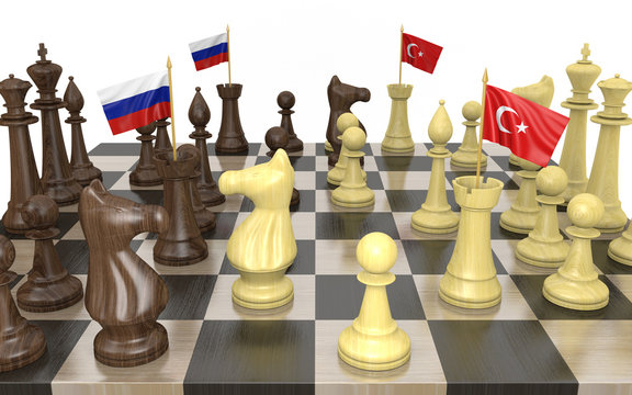Russia and Turkey foreign policy strategy and power struggle