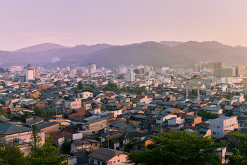 Obraz premium City View of TAKAYAMA, Traveling Japan