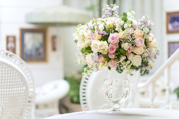 rose decoration wedding